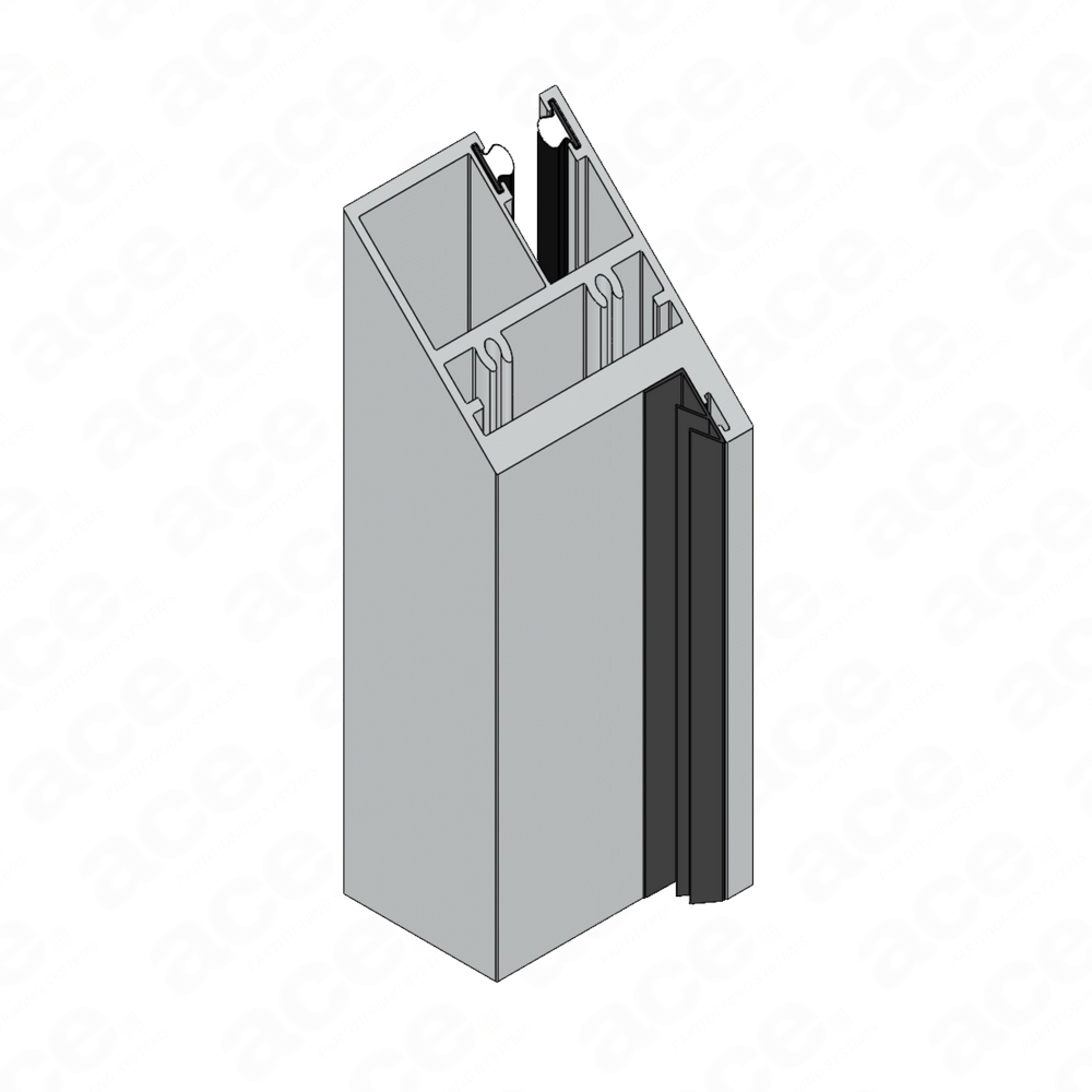 single-glazed door frame