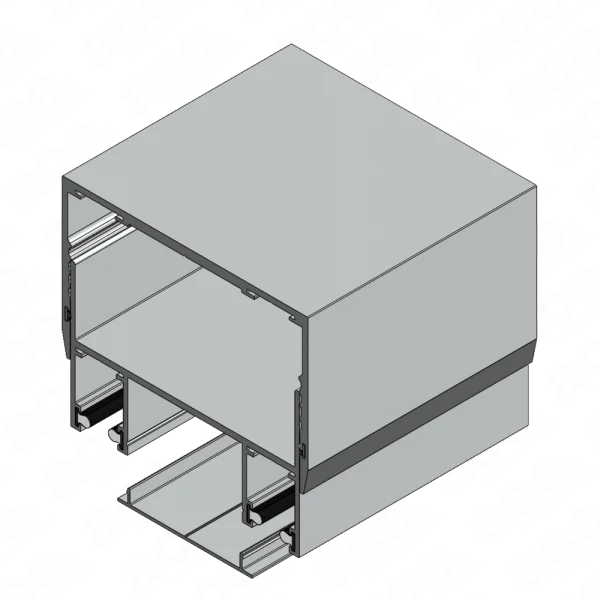 Window Head Deflection 100-Deflection - Male and Female Profiles / 2 Part Double Glazed Set