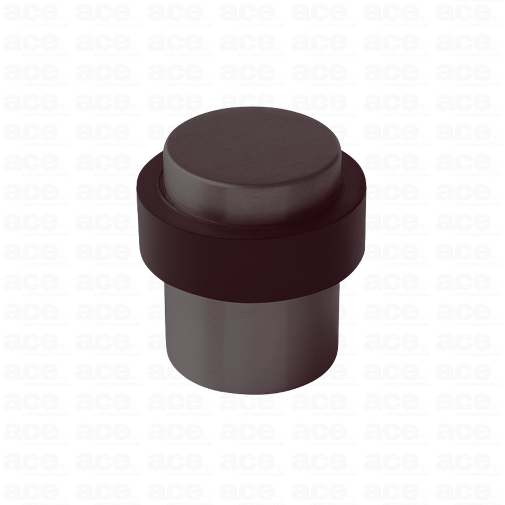 pedestal door stop black