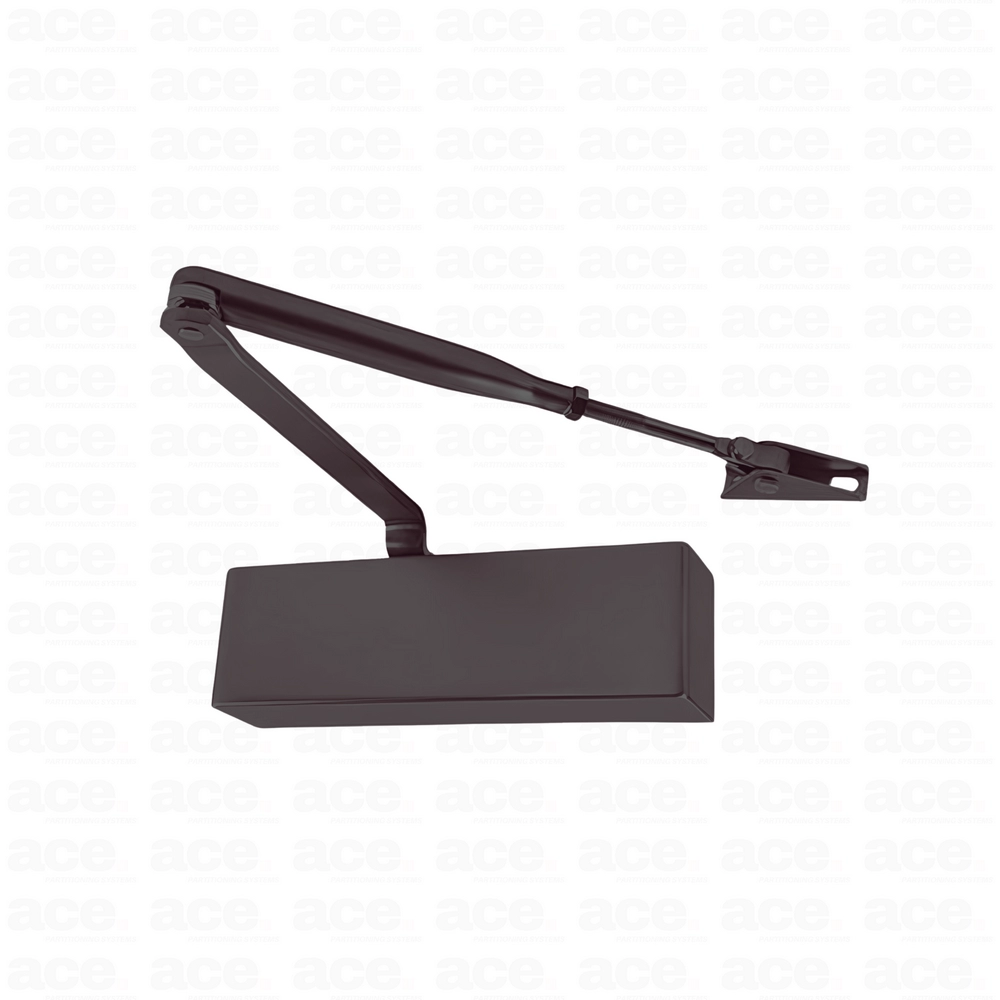 commercial overhead closer black